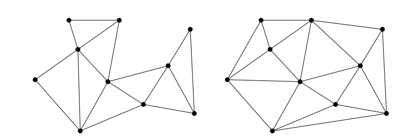 Two nice examples of triangulations